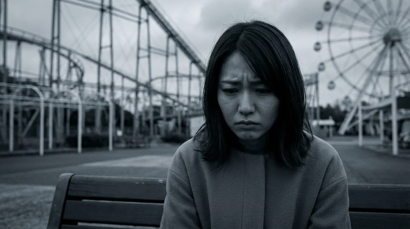 一人でテーマパークに行くのが心細いのお悩みイメージ