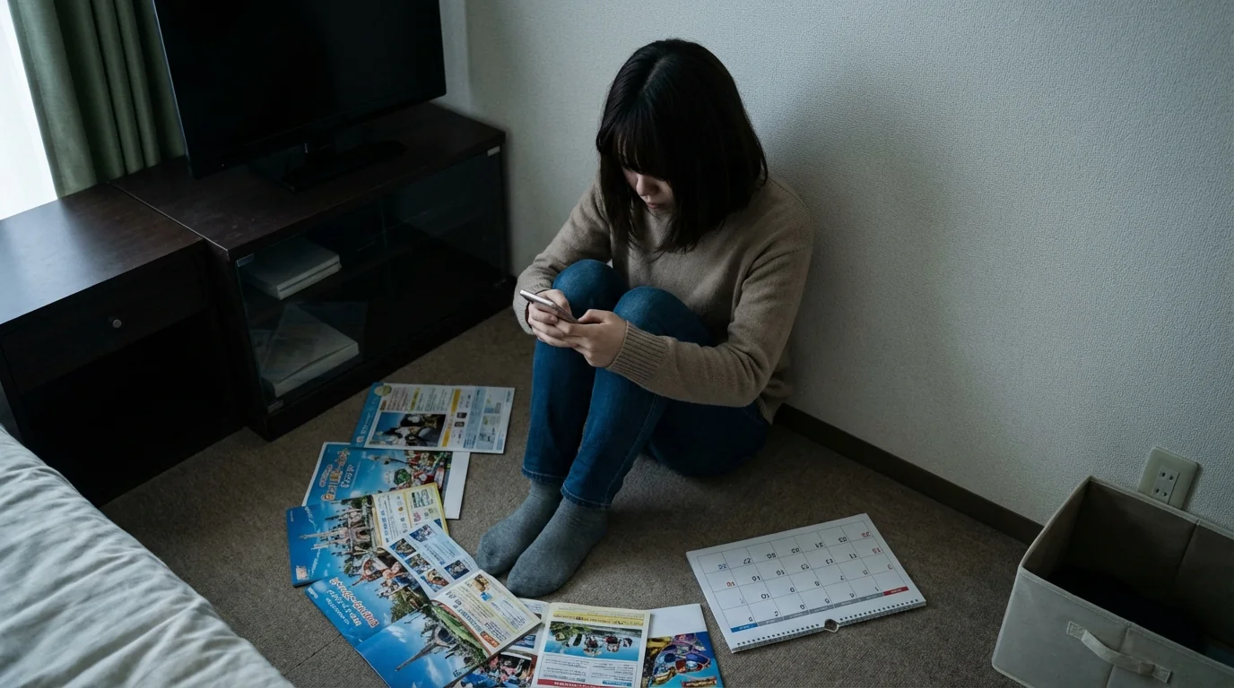 友人の予定が合わないのお悩みイメージ