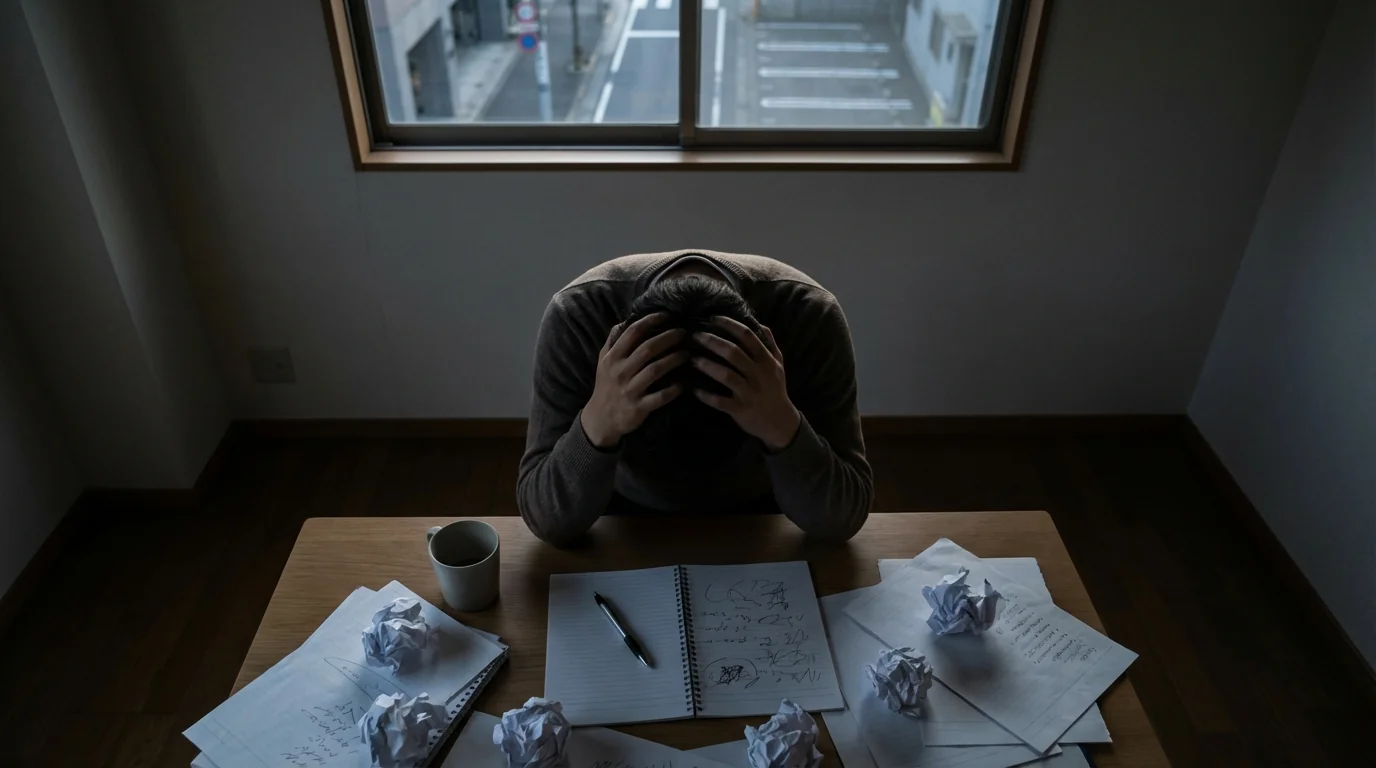 文章力に自信がないのお悩みイメージ