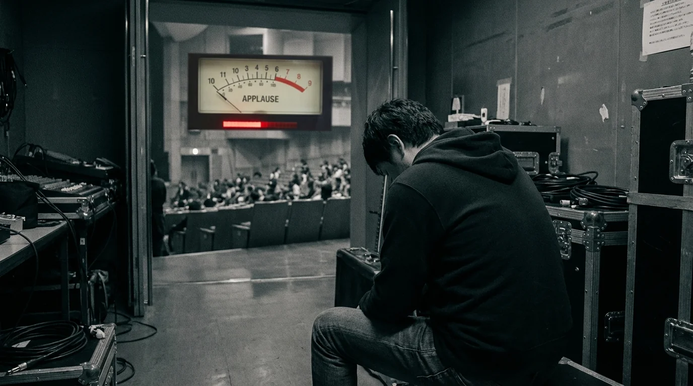 拍手メーター審査で音量が足りないのお悩みイメージ