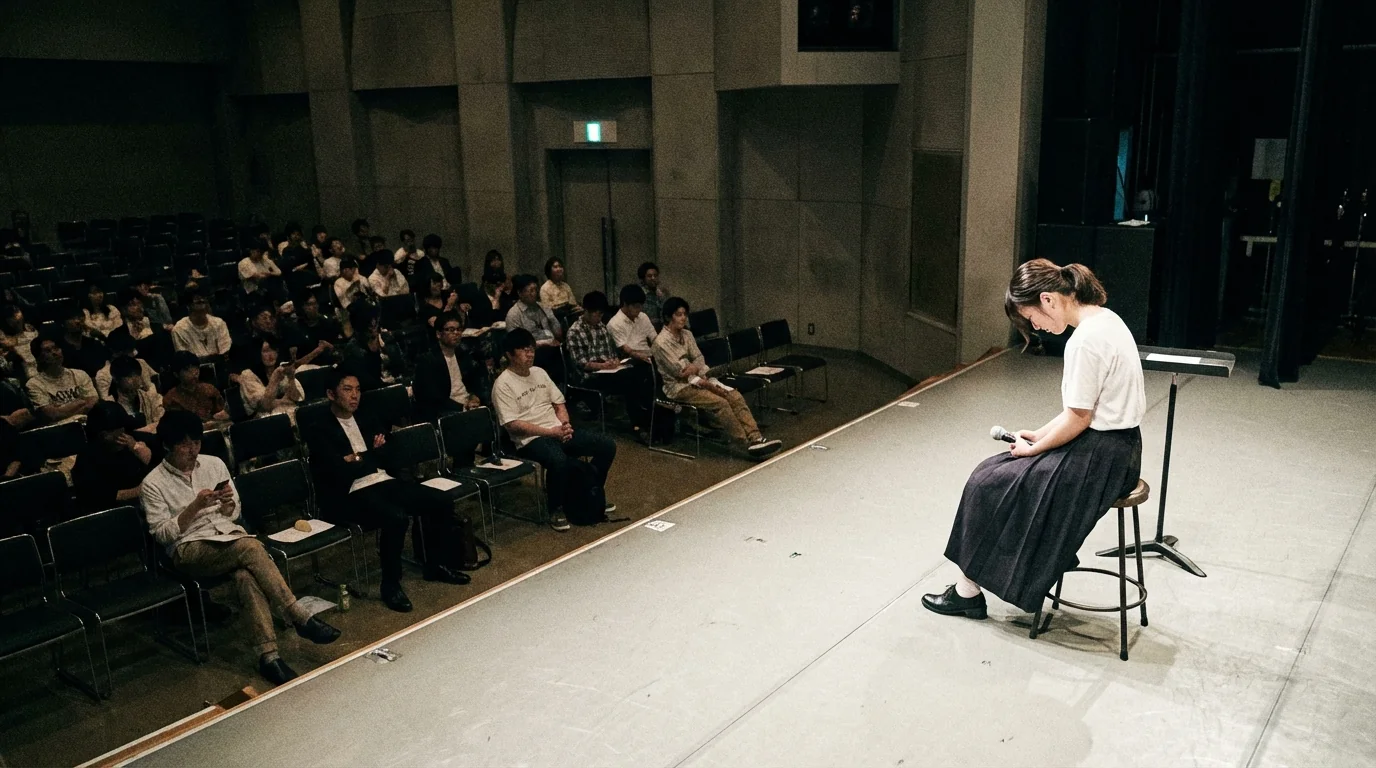 歌唱オーディションで観客の反応が薄いのお悩みイメージ