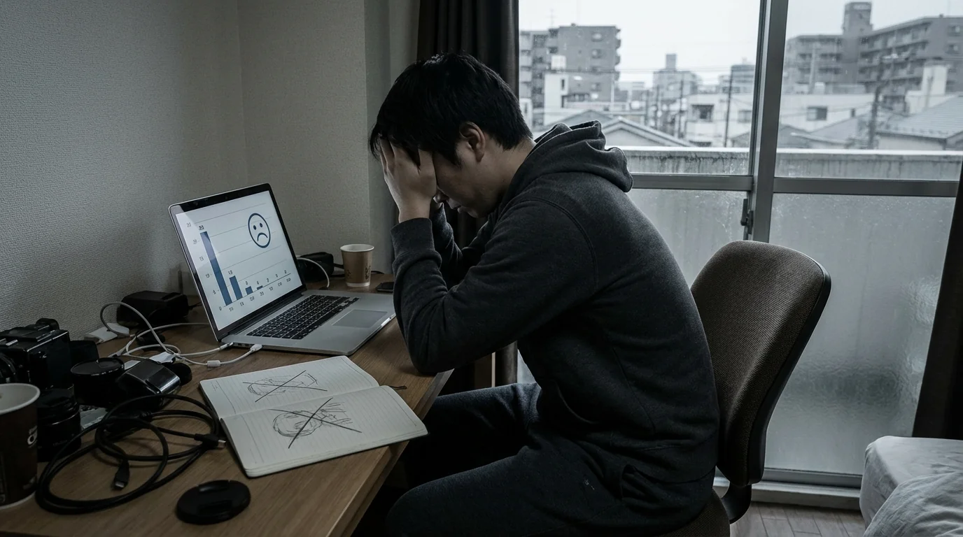 チャンネル登録者が少なく再生数で負けるのお悩みイメージ