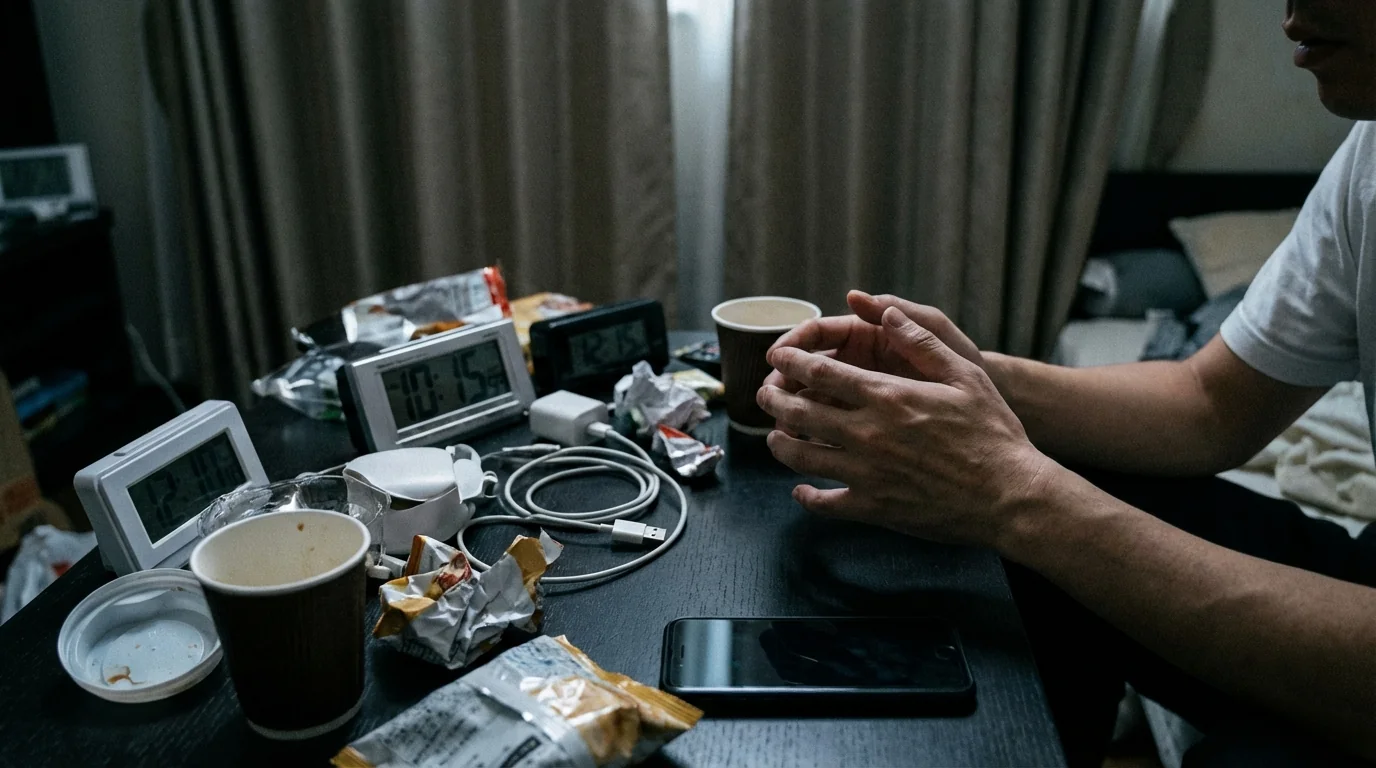 生活リズムが乱れていないか心配のお悩みイメージ