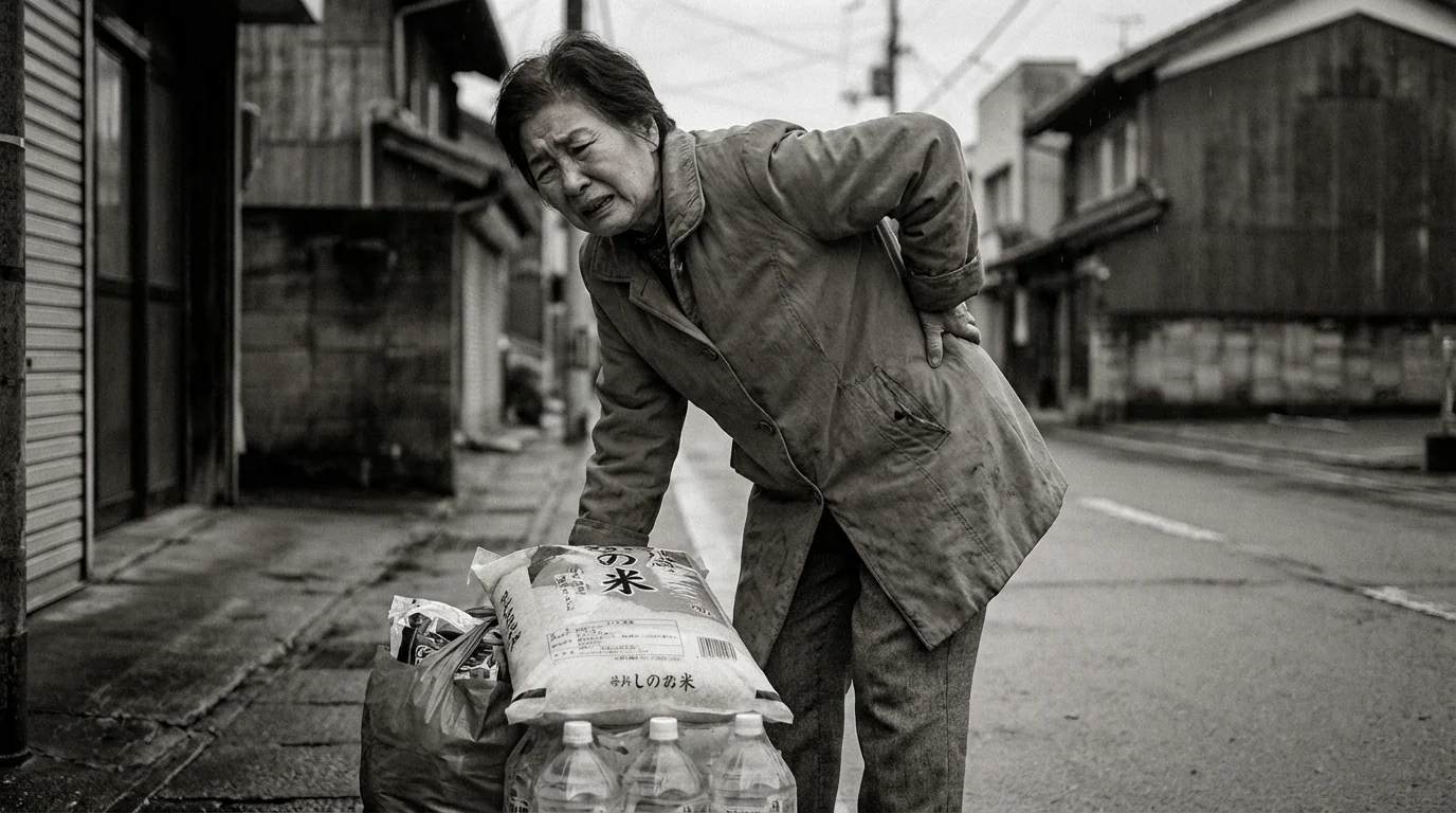 重い荷物が持てなくなったのお悩みイメージ