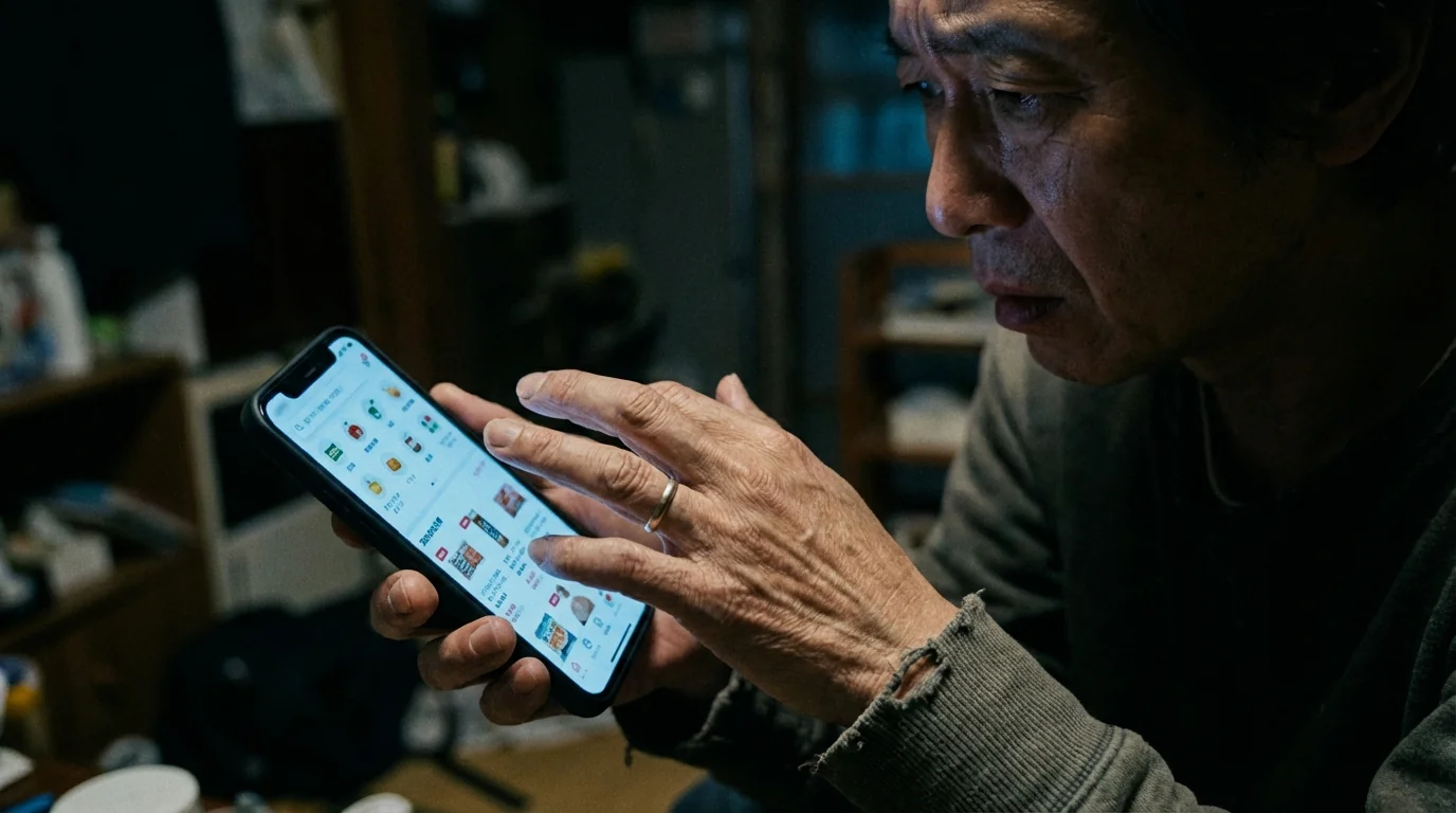 ネットスーパーが使いこなせないのお悩みイメージ