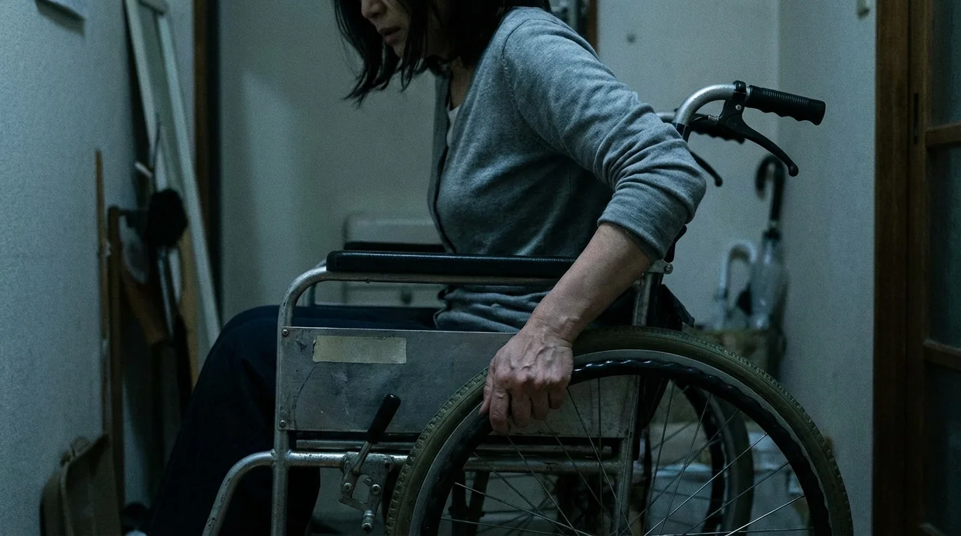 車椅子での外出を手伝ってくれる人がいないのお悩みイメージ