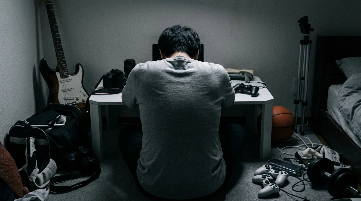 趣味を共有できる仲間がいないのお悩みイメージ