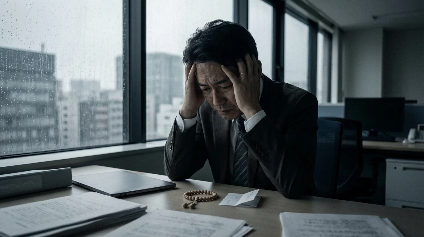 仕事の都合で法事に出席できないのお悩みイメージ