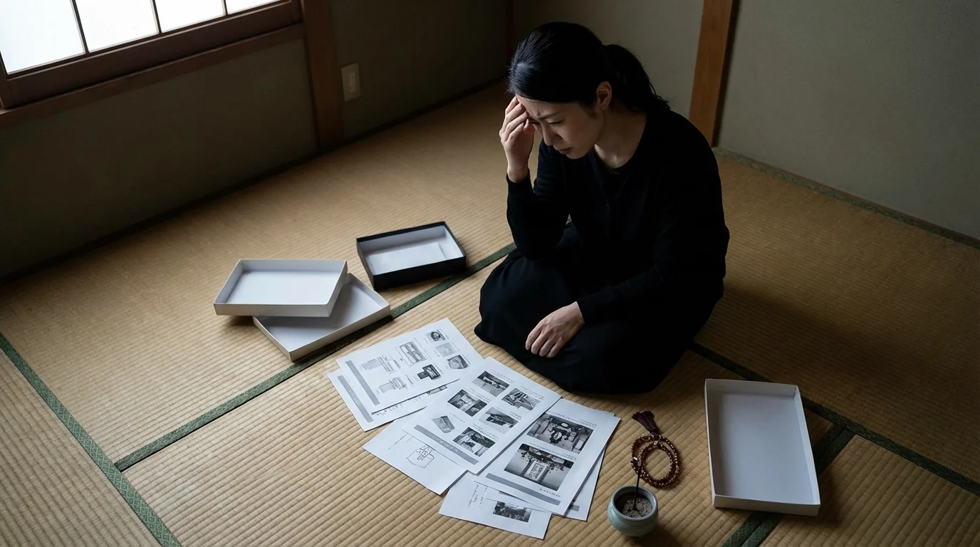 法要のマナーに不安があるのお悩みイメージ