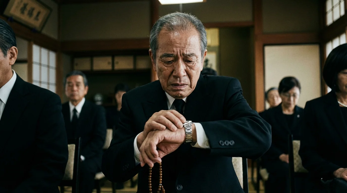 高齢で長時間の参列が辛いのお悩みイメージ