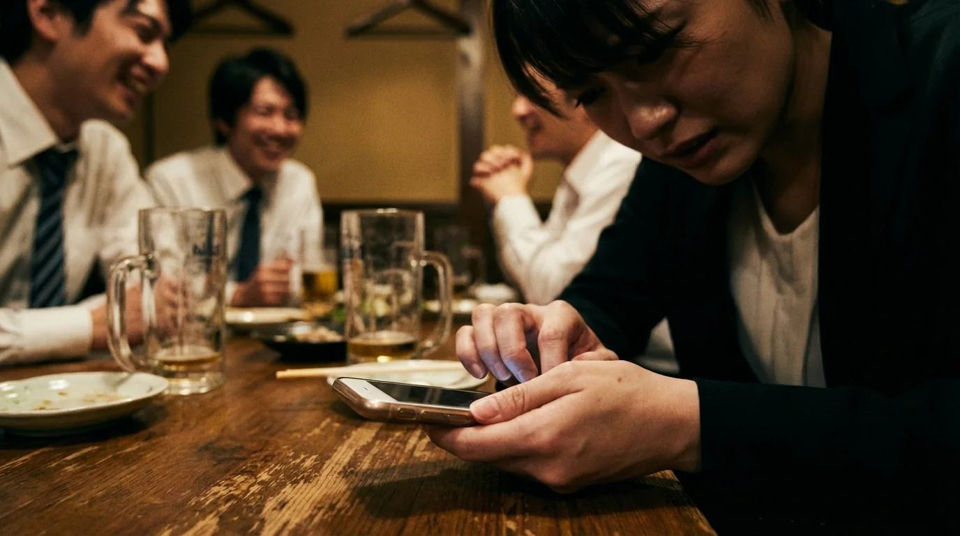 同僚に「恋人がいる」と嘘をついてしまったのお悩みイメージ