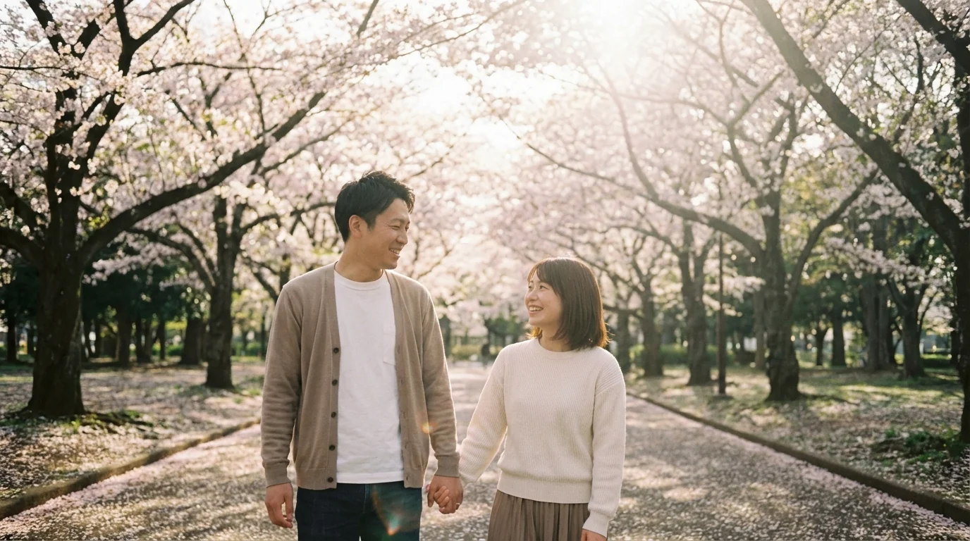 レンタル彼女理想の彼女とデート体験のメインビジュアル - ファミリーロマンス