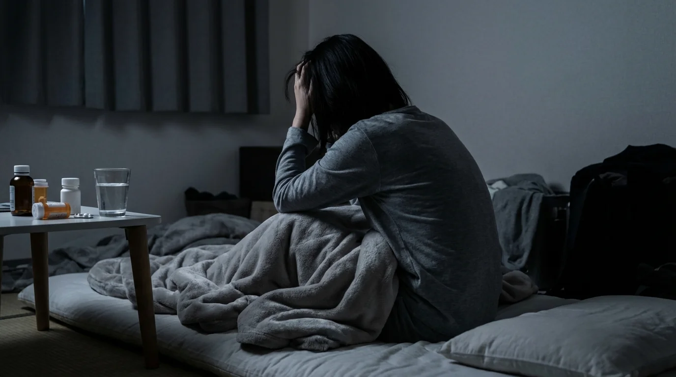 Struggling with insomnia concern image