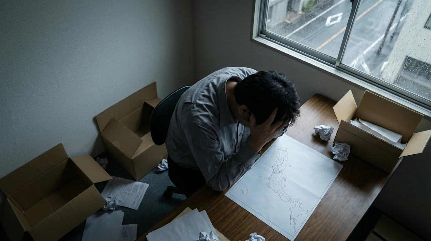 地方での試食テストが実施できないのお悩みイメージ