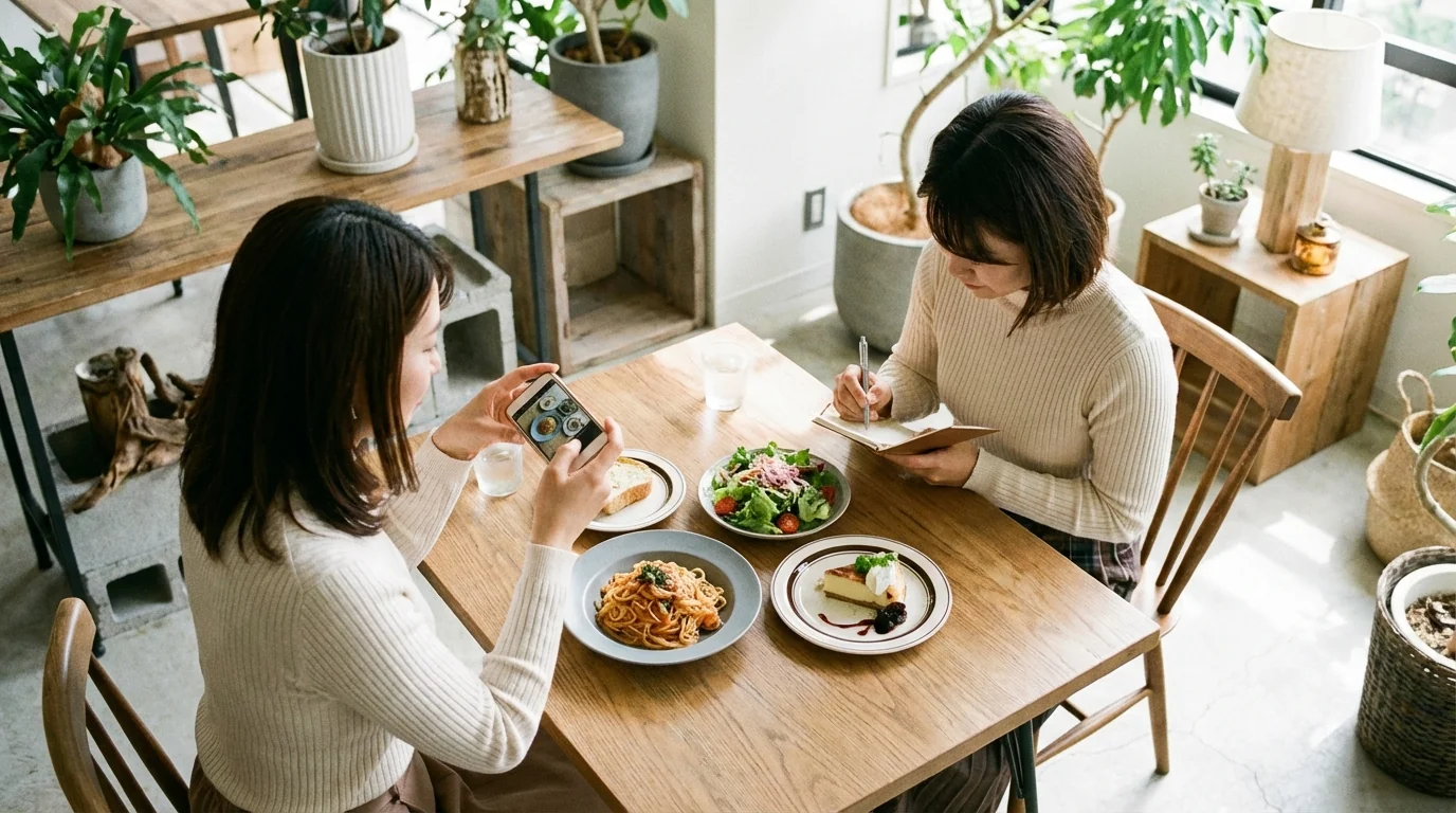 飲食店レビュー代行サービス - サンプリング代行