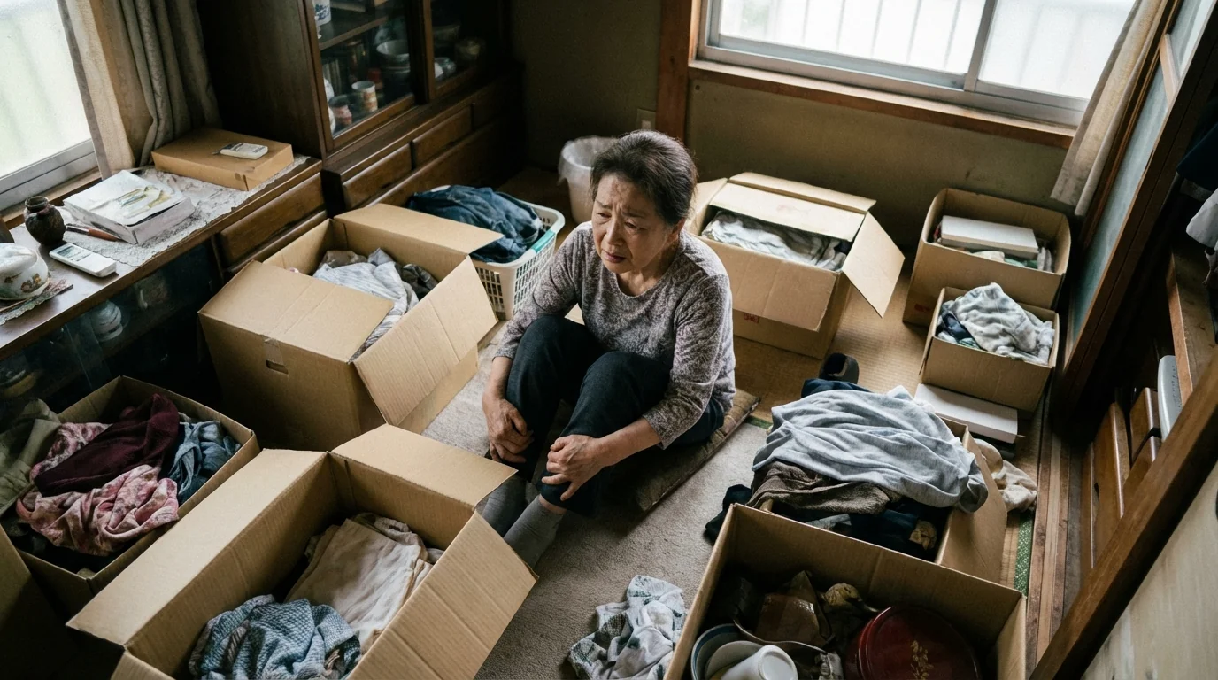 高齢で体力的に荷造りが厳しいのお悩みイメージ