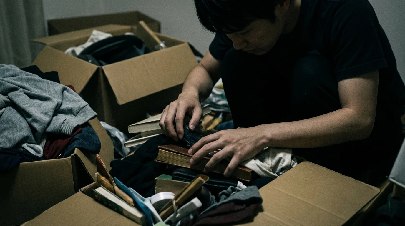 仕分け・不用品の整理も一緒にしてほしいのお悩みイメージ