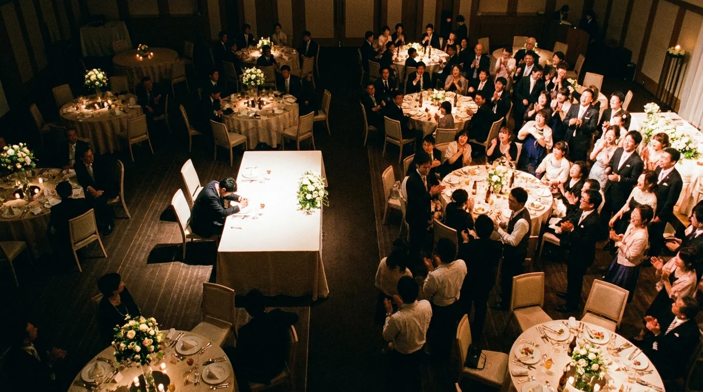 新郎側と新婦側のバランスが悪いのお悩みイメージ