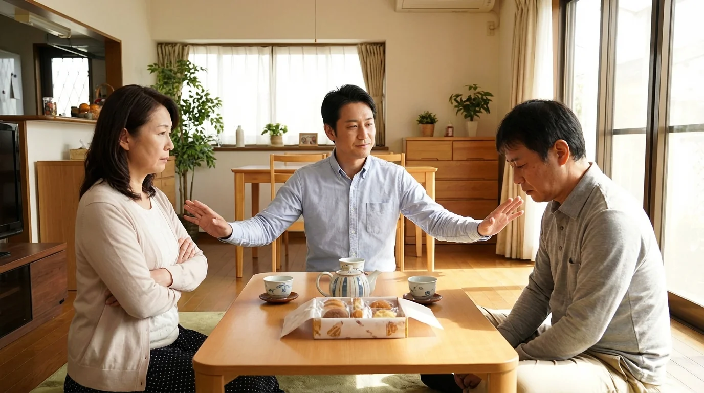 謝罪代行ポータルのfamilyイメージ - ファミリーロマンス