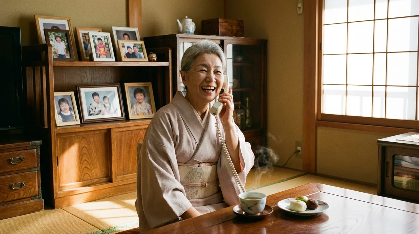 高齢者サポートの利用シーン 話し相手